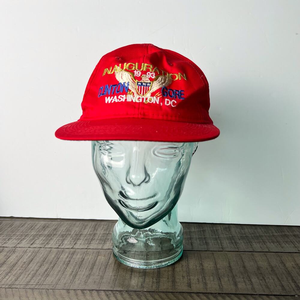 Vintage 1993 Clinton inauguration snap back hat